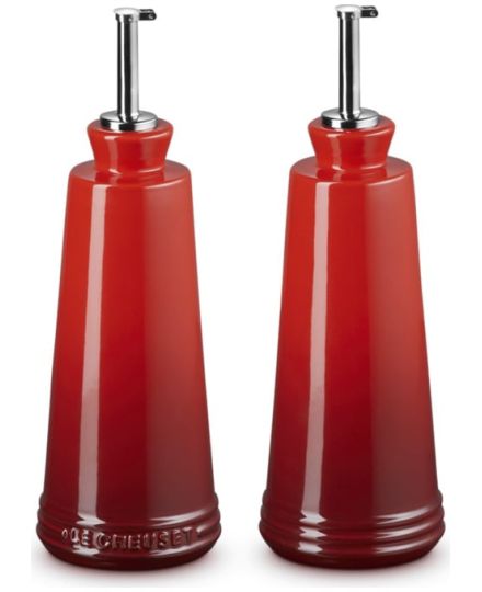 Le Creuset Stoneware Signature Oil and Vinegar Set | Le Creuset | Mimocook