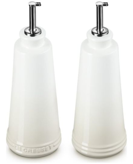 Le Creuset Stoneware Signature Oil and Vinegar Set | Le Creuset | Mimocook