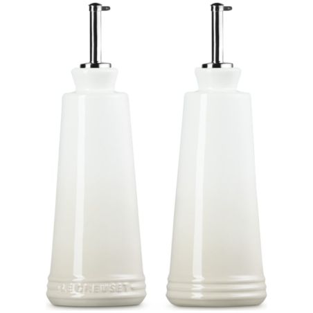 Le Creuset Stoneware Signature Oil and Vinegar Set | Le Creuset | Mimocook
