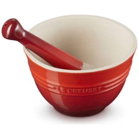Mortero y pistilo de cerámica de gres Le Creuset | Le Creuset | Mimocook