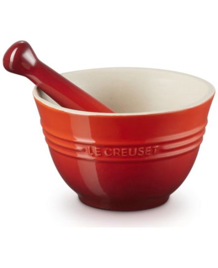 Mortero y pistilo de cerámica de gres Le Creuset | Le Creuset | Mimocook