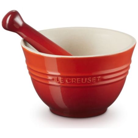 Mortero y pistilo de cerámica de gres Le Creuset | Le Creuset | Mimocook