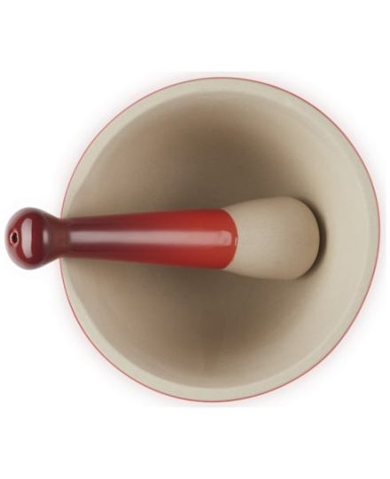 Mortero y pistilo de cerámica de gres Le Creuset | Le Creuset | Mimocook