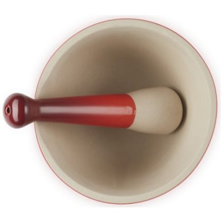 Mortero y pistilo de cerámica de gres Le Creuset | Le Creuset | Mimocook