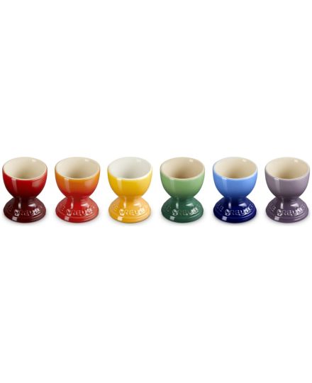 Le Creuset 6er-Set Eierbecher Rainbow II aus Steinzeug | Le Creuset | Mimocook