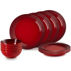 Le Creuset Set de 4 Pratos Pequenos Coupe de Cerâmica de Grés 22 cm | Le Creuset | Mimocook