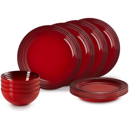 Le Creuset Serviço de 12 Peças de Cerâmica de Grés | Le Creuset | Mimocook