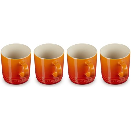 Le Creuset 4er-Set Becher aus Steinzeug | Le Creuset | Mimocook