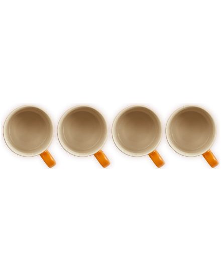 Le Creuset 4er-Set Becher aus Steinzeug | Le Creuset | Mimocook