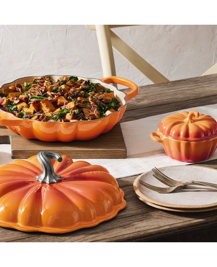 Le Creuset Cacerola Baja Calabaza de Hierro Fundido 28 cm | Le Creuset | Mimocook
