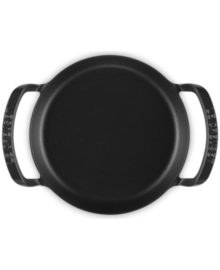 Le Creuset Skillet Redonda BBQ Outdoor de Hierro Fundido Negro Mate 25 cm | Le Creuset | Mimocook