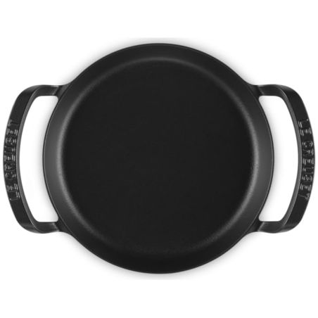 Le Creuset Skillet Redonda BBQ Outdoor de Hierro Fundido Negro Mate 25 cm | Le Creuset | Mimocook