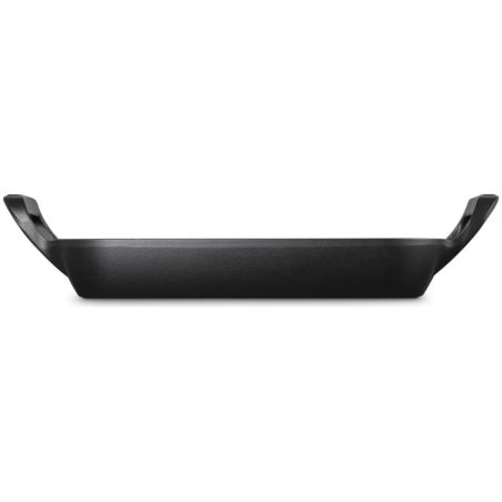 Le Creuset Panier Carré à Griller BBQ Outdoor en Fonte Noir Mat 30 cm | Le Creuset | Mimocook