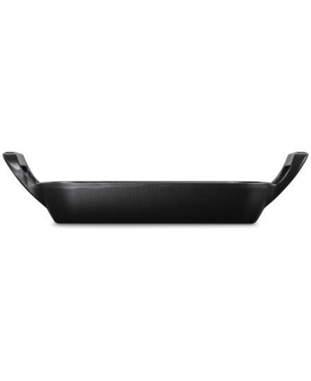 Le Creuset Quadratischer BBQ Outdoor Grill aus Gusseisen in Mattschwarz 26 cm | Le Creuset | Mimocook
