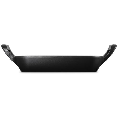 Le Creuset Parrilla Cuadrada BBQ Outdoor de Hierro Fundido Negro Mate 26 cm | Le Creuset | Mimocook