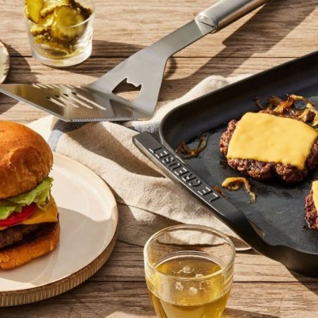 Grillplatte rechteckig BBQ Outdoor aus Gusseisen Le Creuset | Le Creuset | Mimocook