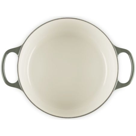 Le Creuset Cocotte Redonda de Hierro Fundido con Pomo de Estrella y Relieves de Árbol de Navidad 24 cm | Le Creuset | Mimocook