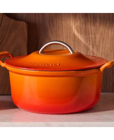 Le Creuset Cast Iron Modern Heritage Round Casserole 26cm | Le Creuset | Mimocook