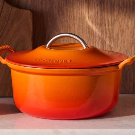 Le Creuset Cast Iron Modern Heritage Round Casserole 26cm | Le Creuset | Mimocook