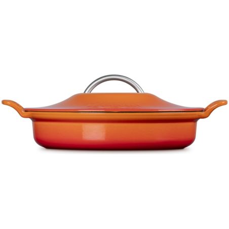 Le Creuset Cast Iron Modern Heritage Shallow Casserole 28cm | Le Creuset | Mimocook