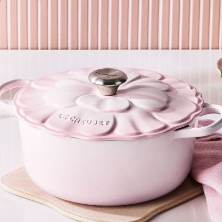 Le Creuset Runder Pétale Gusseisen-Bräter 26 cm | Le Creuset | Mimocook