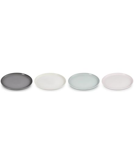 Le Creuset Set de 4 Pratos Pequenos Coupe de Cerâmica de Grés 22 cm | Le Creuset | Mimocook
