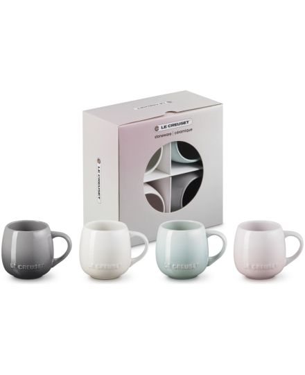 Le Creuset 4er-Set Coupe-Becher aus Steinzeug 0,32 L | Le Creuset | Mimocook