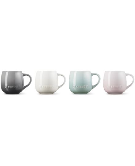 Le Creuset 4er-Set Becher Coupe aus Steinzeug | Le Creuset | Mimocook