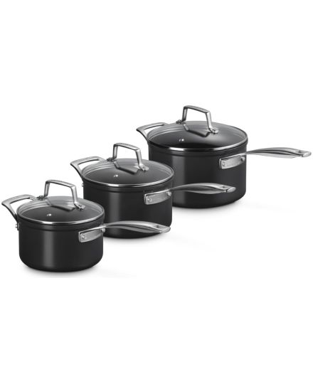 Le Creuset 3er-Set Keramik-Antihaft-Stielkasserollen 16/18/20 cm | Le Creuset | Mimocook