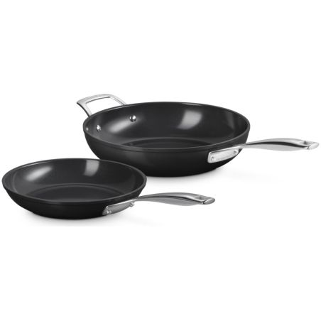 Set de 2 Frigideiras de Cerâmica Antiaderente Baixa 24cm / Alta 28cm Le Creuset | Le Creuset | Mimocook