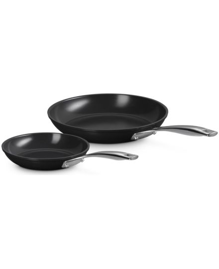 Le Creuset Essential Keramik-Antihaft 2-teiliges flaches Pfannenset 20/26cm | Le Creuset | Mimocook