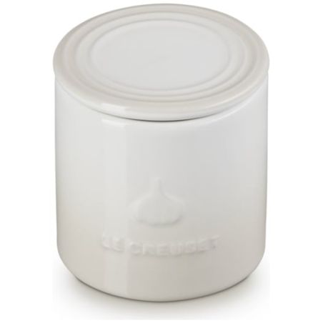 Le Creuset Pote para Alho Signature em Cerâmica Merengue | Le Creuset | Mimocook