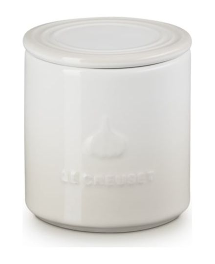 Le Creuset Signature Knoblauchtopf aus Steinzeug Meringue | Le Creuset | Mimocook