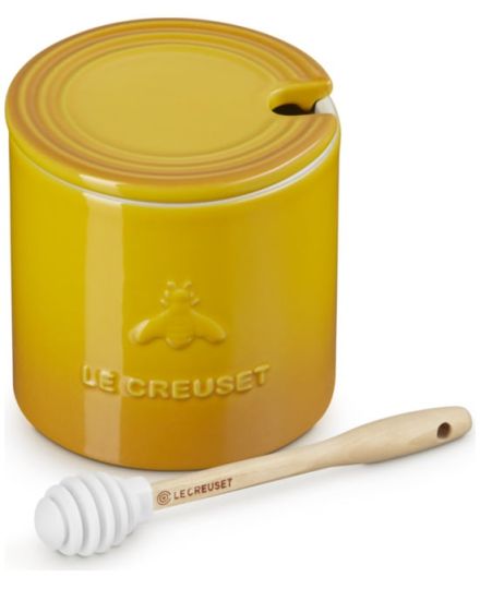 Le Creuset Signature Ceramic Honey Pot with Spoon | Le Creuset | Mimocook