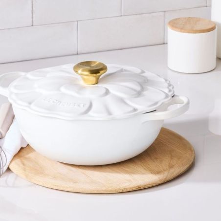 Le Creuset Pétales Gusseisen-Suppentopf 26 cm | Le Creuset | Mimocook