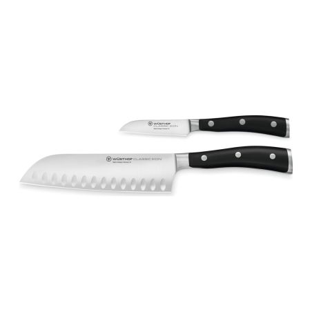 Wüsthof Classic Ikon Set Asiatique 2 Couteaux | Wusthof | Mimocook