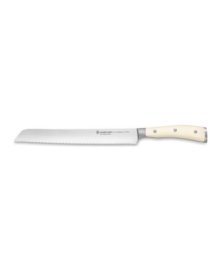 Wüsthof Classic Ikon Crème Brotmesser mit Doppelsägeschliff 23 cm | Wusthof | Mimocook