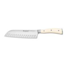 Wüsthof Classic Ikon Crème Santoku alveolado 17 cm