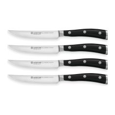 Wüsthof Classic Ikon Set de 4 Cuchillos de Carne