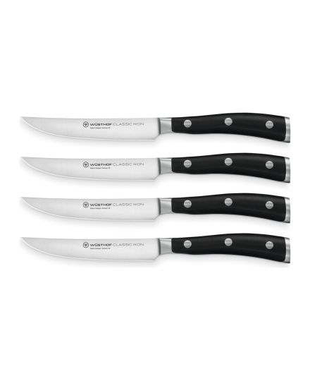 Wüsthof Classic Ikon 4-teiliges Steakmesser-Set | Wusthof | Mimocook