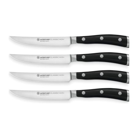 Wüsthof Classic Ikon 4-teiliges Steakmesser-Set | Wusthof | Mimocook