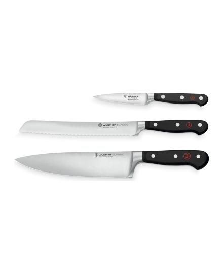Wüsthof Classic 3-Piece Starter Knife Set | Wusthof | Mimocook