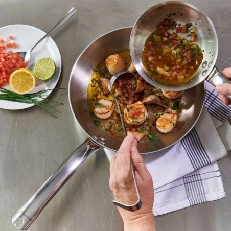 de Buyer ALCHIMY 3-ply Stainless Steel Fry Pan | De Buyer | Mimocook