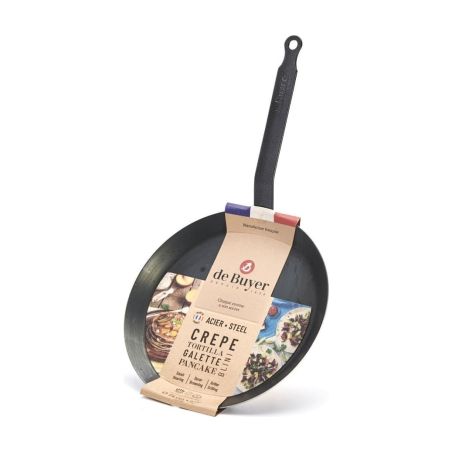 de Buyer BLUE CARBON Frigideira para Crepes 24 cm | De Buyer | Mimocook