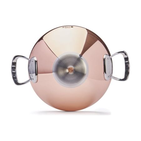 de Buyer PRIMA MATERA Copper & Stainless Steel Wok | De Buyer | Mimocook