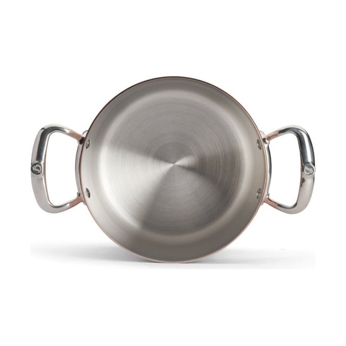 de Buyer PRIMA MATERA Copper & Stainless Steel High Stockpot with Lid | De Buyer | Mimocook