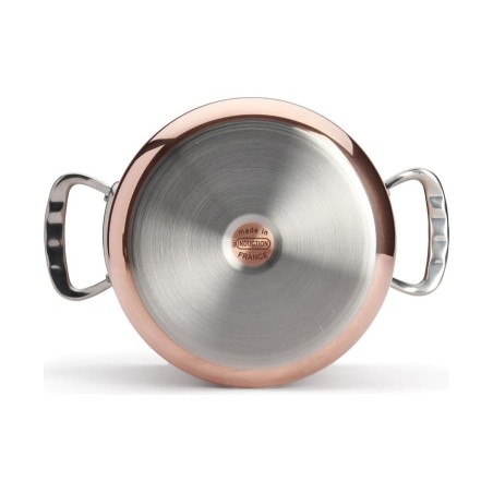 de Buyer PRIMA MATERA Copper & Stainless Steel High Stockpot with Lid | De Buyer | Mimocook
