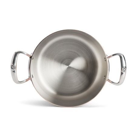 de Buyer PRIMA MATERA Cacerola Alta de Cobre e Inox con Tapa | De Buyer | Mimocook