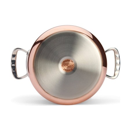 de Buyer PRIMA MATERA Copper & Stainless Steel High Stewpan with Lid | De Buyer | Mimocook