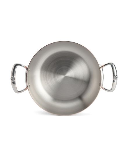 de Buyer PRIMA MATERA Sauteuse aus Kupfer und Edelstahl mit Deckel 28cm | De Buyer | Mimocook